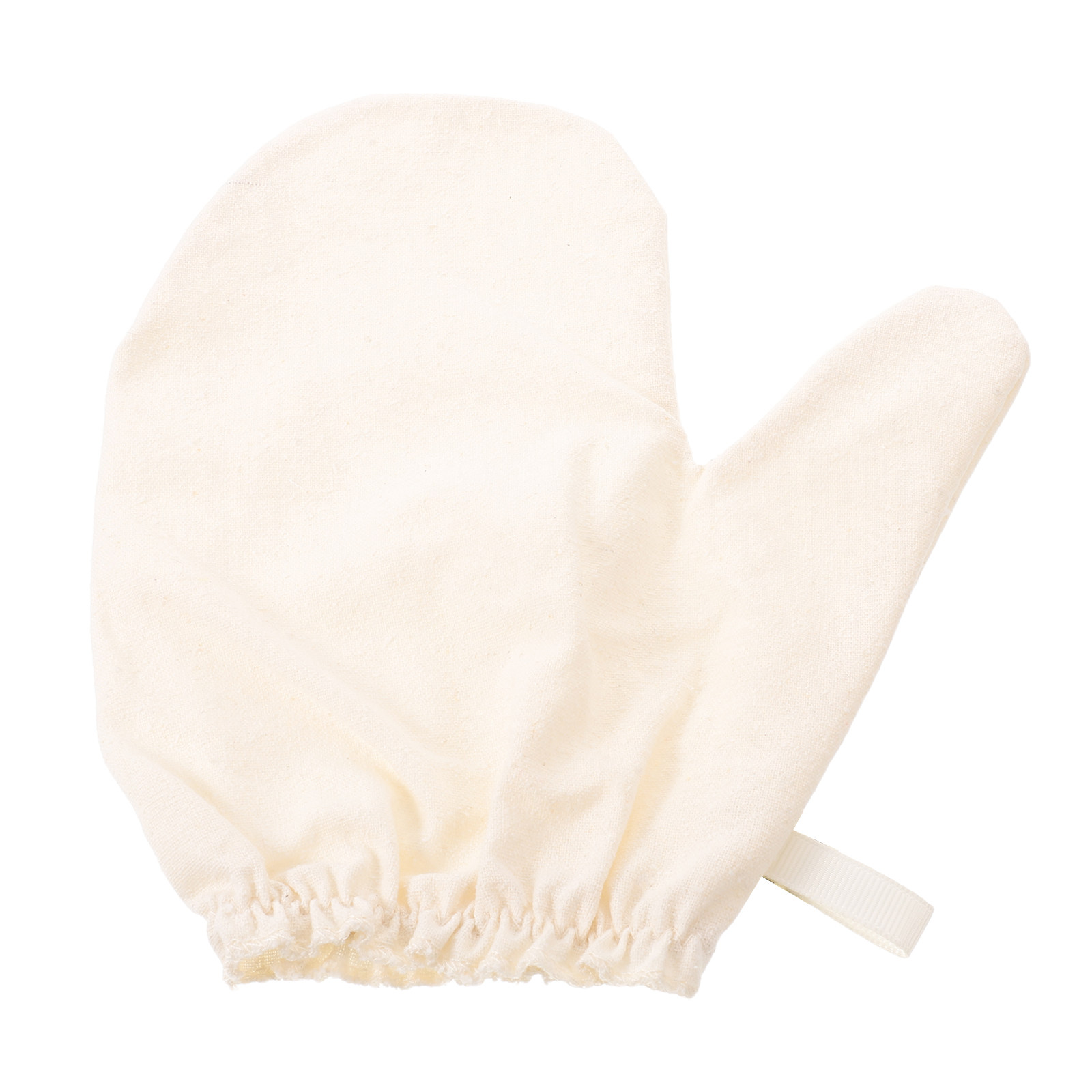 Ayurvedic & Herbal Wellness Kits - Rohseide-Massagehandschuhe mit elastischem Handgelenkband für ayurvedische