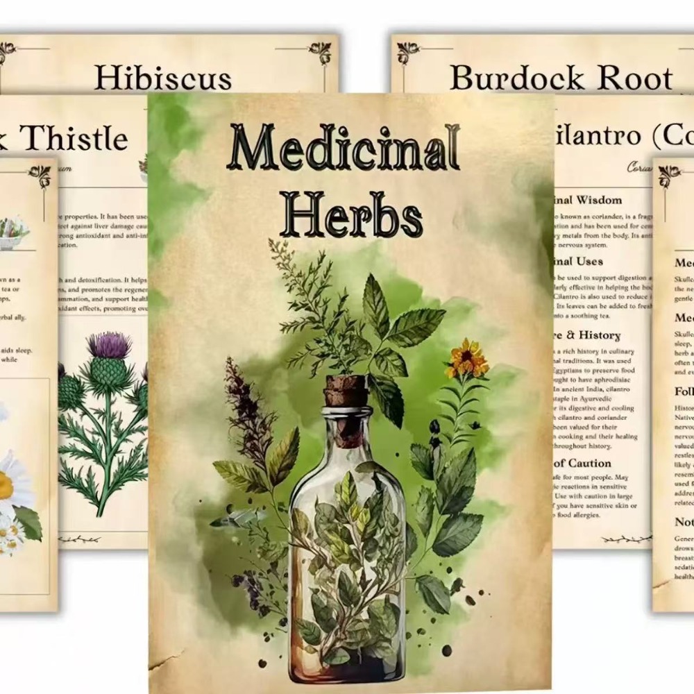 Herbal And Wellness - Medizinische Kräuter: Visueller Leitfaden zur Identifizierung