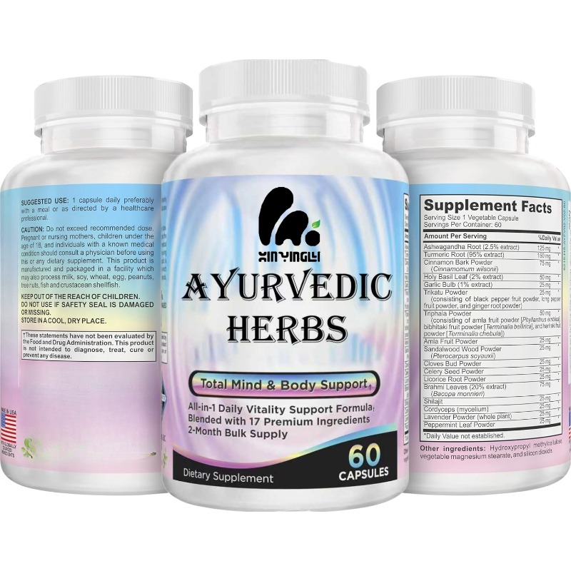 60 Kapseln mit ayurvedischem K – Ayurvedic & Herbal Wellness Kits Bewertung und Preis