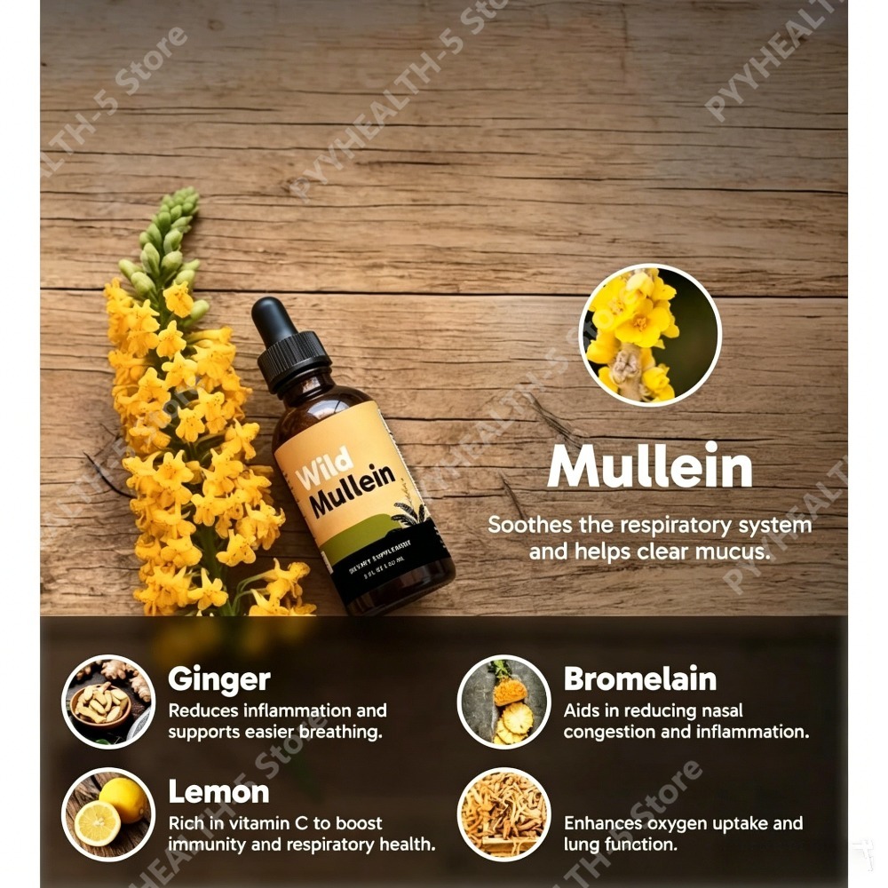 Wild-Mullein-Blätter-Tropfen m – Herbal And Wellness Bewertung und Preis