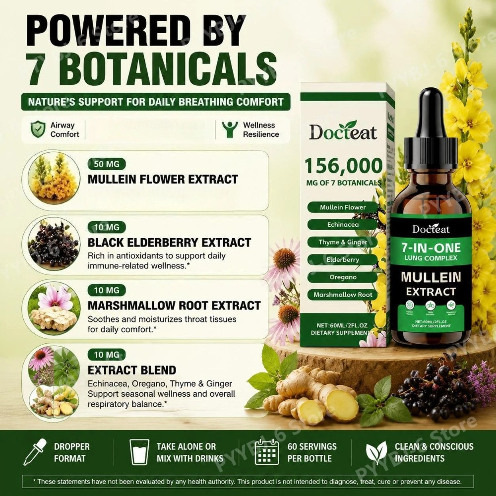 Docteat 7-in-1 Königskerzenext – Herbal And Wellness Bewertung und Preis