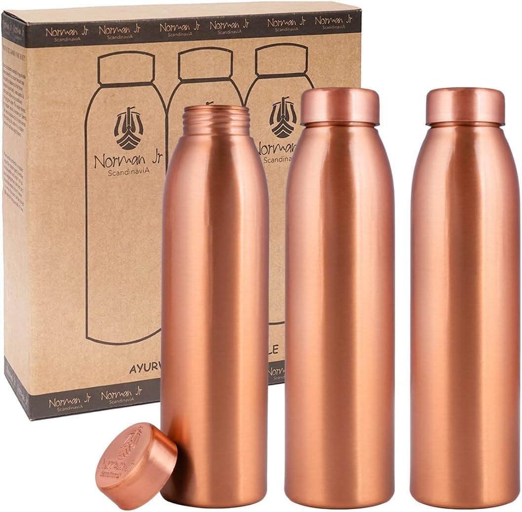 Reines Kupfer-Wasserflaschen-S – Ayurvedic & Herbal Wellness Kits Bewertung und Preis