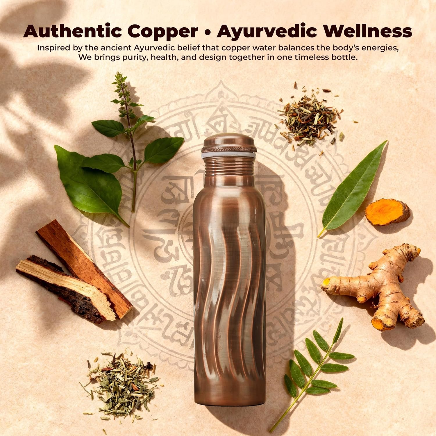 Antike Kupfer-Wasserflaschen 1 – Ayurvedic & Herbal Wellness Kits Bewertung und Preis